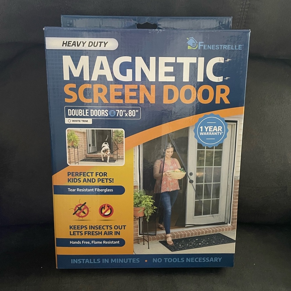 Magnetic Screen Door